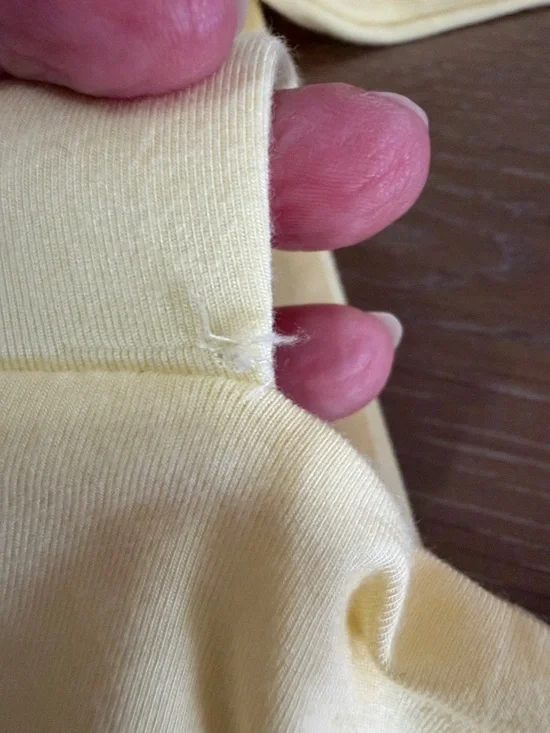 H:ours Yellow One-Shoulder Thong Bodysuit (Sold at Revolve) - Picture 7 of 8